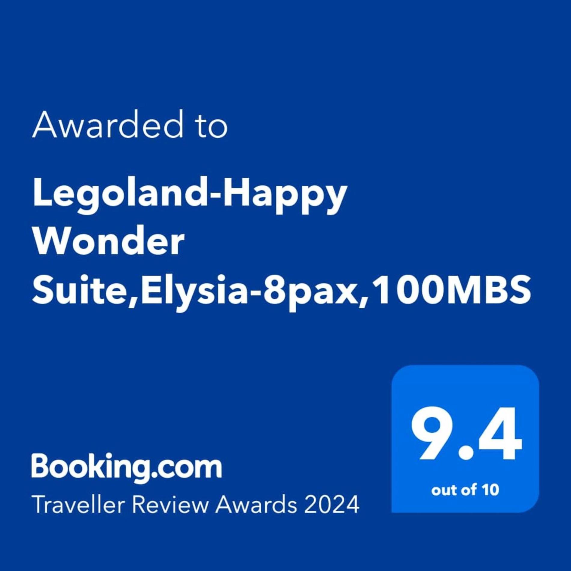 Legoland-Happy Wonder Suite,Elysia-8Pax,100Mbs Nusajaya  Exterior photo